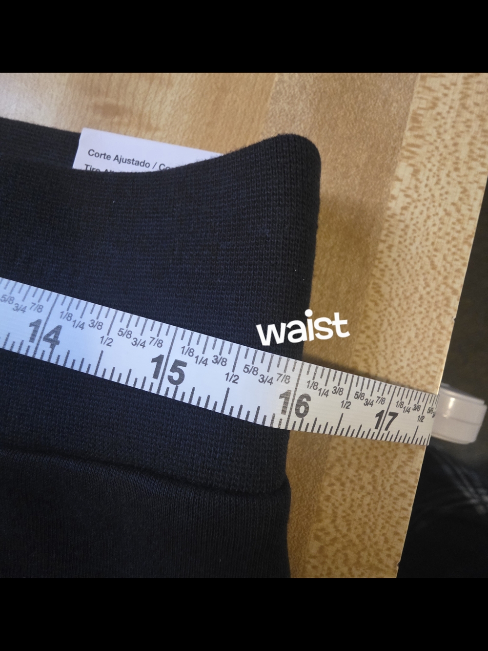 NIKE Black Women's Pants High-Waist Slim Fit #CAP4 - Picture 4 of 11